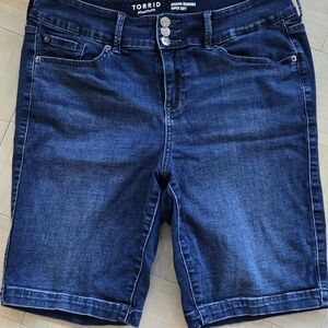 Torrid Super Soft Denim Shorts